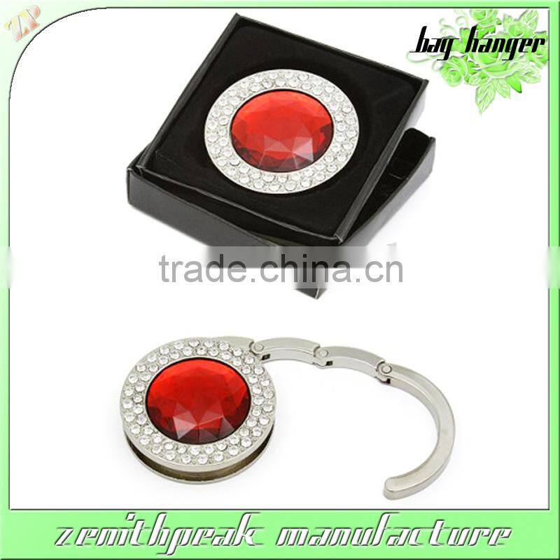 2016 High quality square folding purse hanger in blank