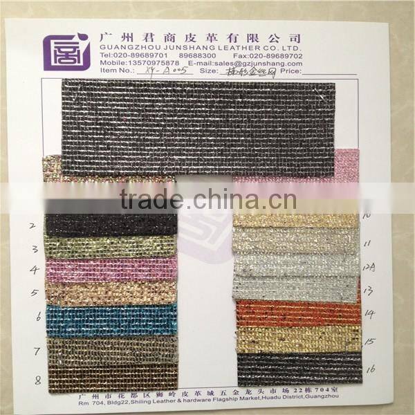 Shining PU leather for phone cases with best price made in China,special design