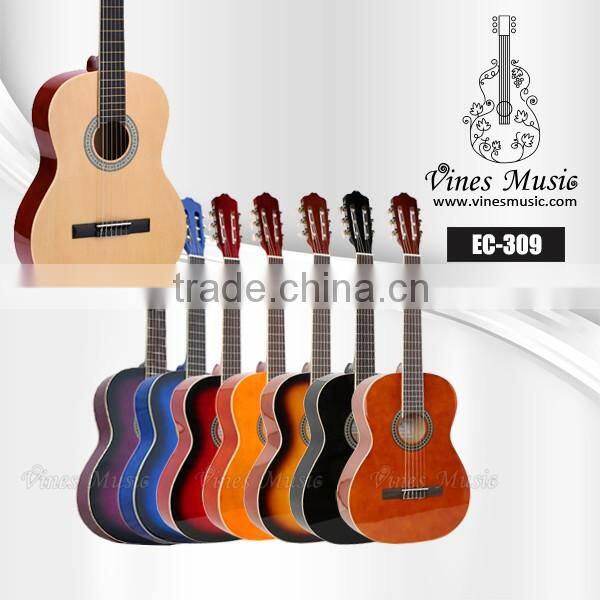 4/4 size 39inch China wholesale guitar classical for student
