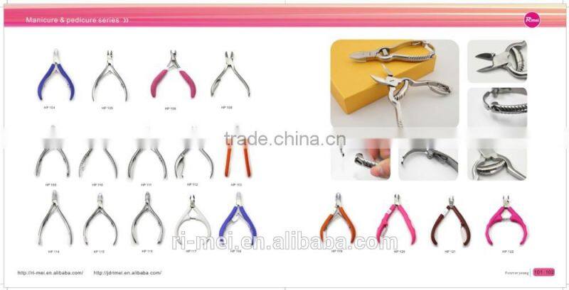 manicure stainless steel cuticle nipper