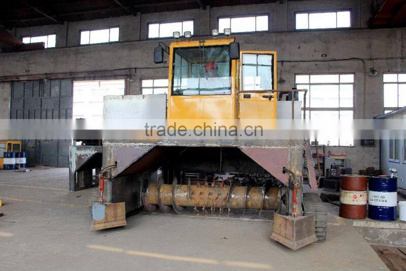 organic fertilizer production processing equipment compost turner machine