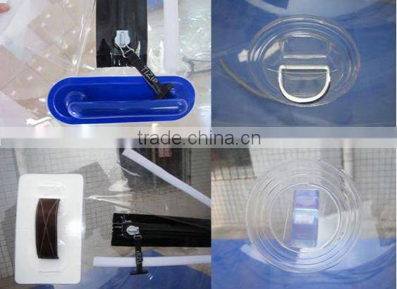 China wholesale TPU human inflatable ball / inflatable belly bump ball / inflatable knock ball