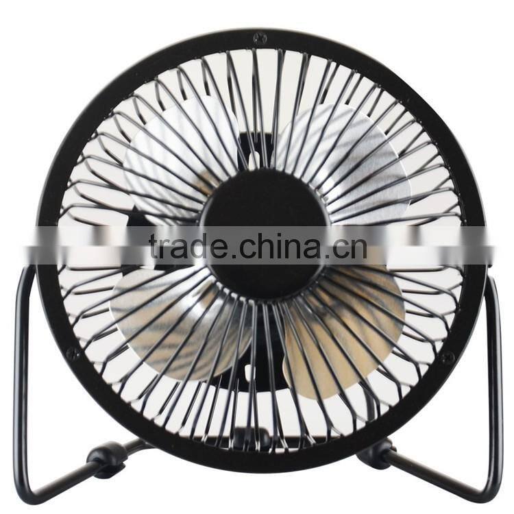 Electric metal portable office desk USB mini fan cooler