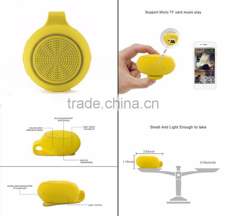 Round style ouotdoor speaker with LED light