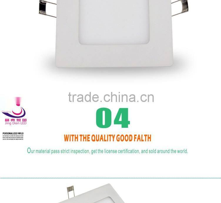 2015 ultra-thin hot sale very cheap price high quality square led panel light with CE and RoHs