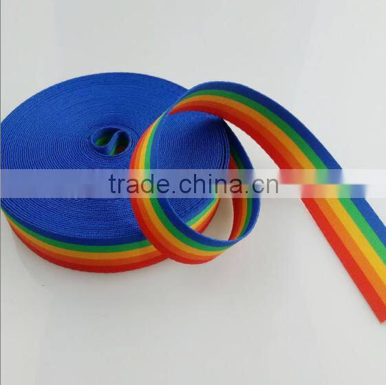 Factory price 100% polyester fabric twill nylon webbing/ribbon for wholesale