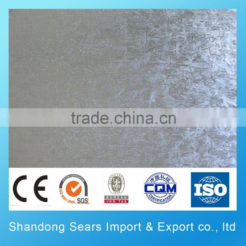 Tianjin manufacture 18 gauge galvanized sheet/aluzinc coated galvanized steel sheet/24 gauge galvanized roofing sheet