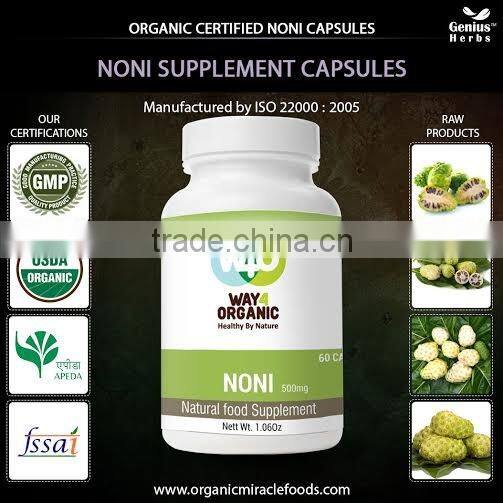 The Top Quality Noni Fruit powder capsules For Bulk Export