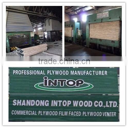 18mm marine plywood for Dubai 1220x2440x18mm black film faced plywood