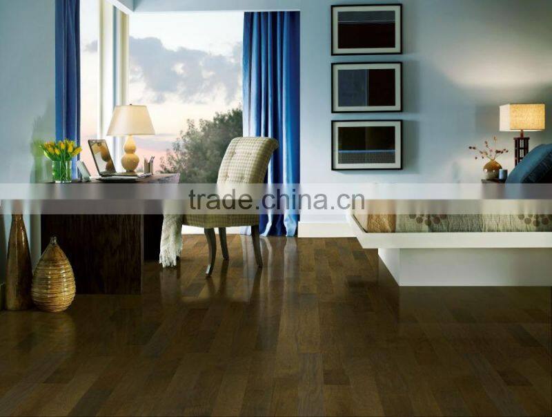 Urban Random Width Black Walnut Antique Handscraped ABCD Grade Engineered wood flooring