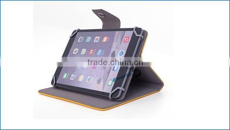 Factory Wholesale High Quality Leather Case for iPad Mini ,yellow ,pink red multi color case for ipad mini 2 /for mini 3