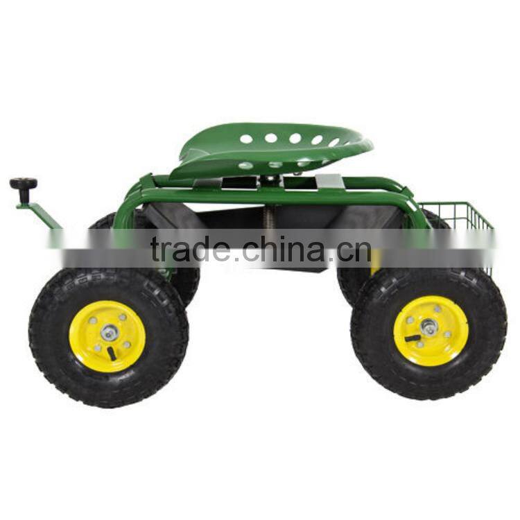 Deluxe Tractor scoot with bucket basket