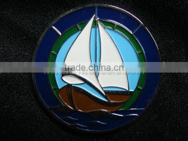 High quality lapel pins metal pin badges round