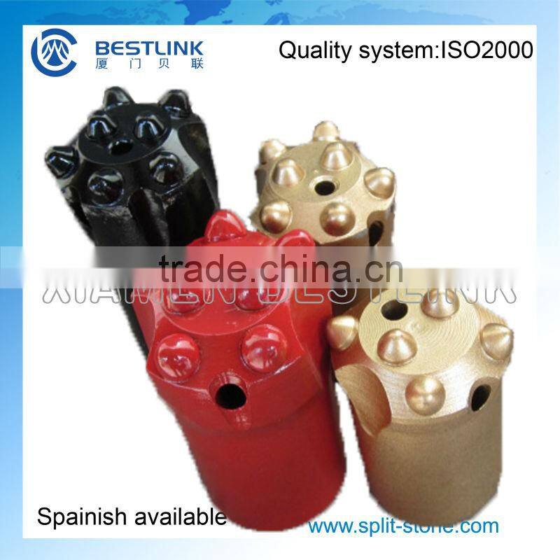 Tungsten carbide taper drill button bit angle 6-12 degree