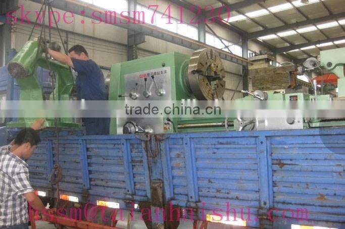 China Q245 pipe thread lathe machine with the factory manufacturing price