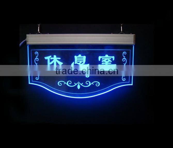 acrylic toilet sign for men