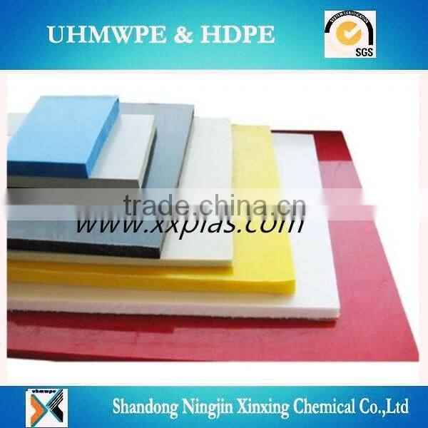 Anti slip surface dual color triple layer hdpe sheet