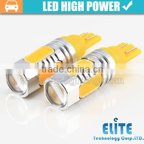 7.5W T10 COB blue yellow red color led interior bulbs