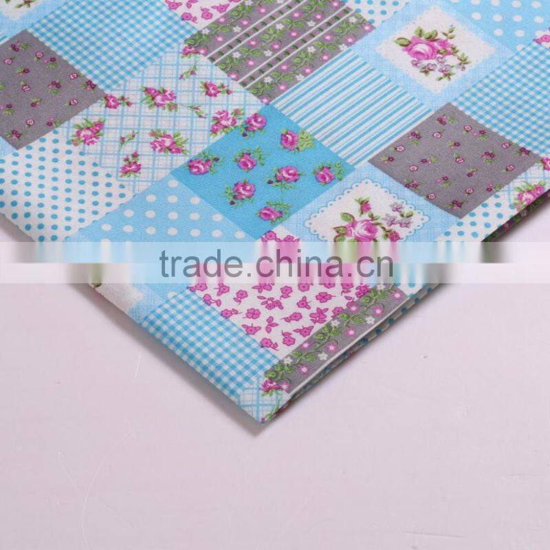 Cheap thin waterproof 100% polyester printed micro plush polar fleece fabric for blankets price per yard