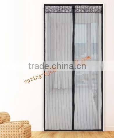 Door stripe anti-mosquito screen door magnetic window covers