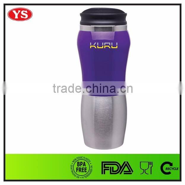 eco friendly insulated thermos 14oz stainless tumbler