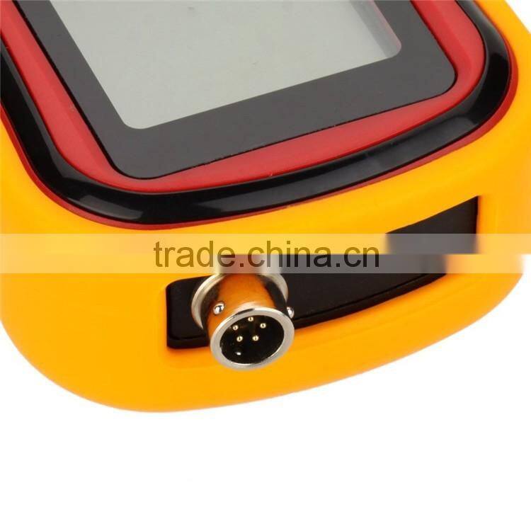 GM63B Portable Digital Vibrometer Vibration Analyzer Tester Meter + Temperature Meter with LCD Backlight