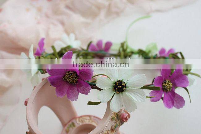 Sun Flower Head Wreath Garland For Wedding Prom Party And Christmas Decoration