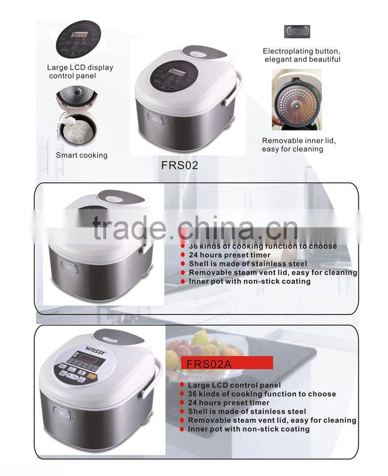 Smart Cooking Large LCD Display Control Panel Pressure Cooker FRS02A(GMG)