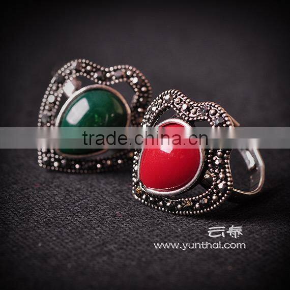 2016 new style Hmong silver ring/finger ring whole sale ring