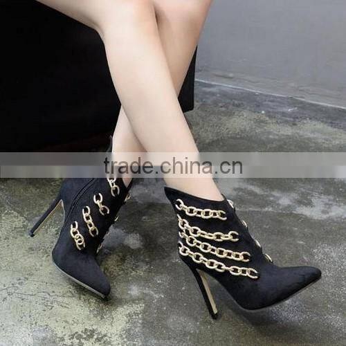 women heel shoes newest designs christmas shoes 2017 PF4409