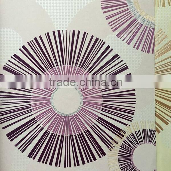 high quality 3d pvc wallpaper with new design