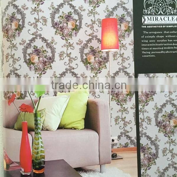 China Supplier Flower wallpaper best price