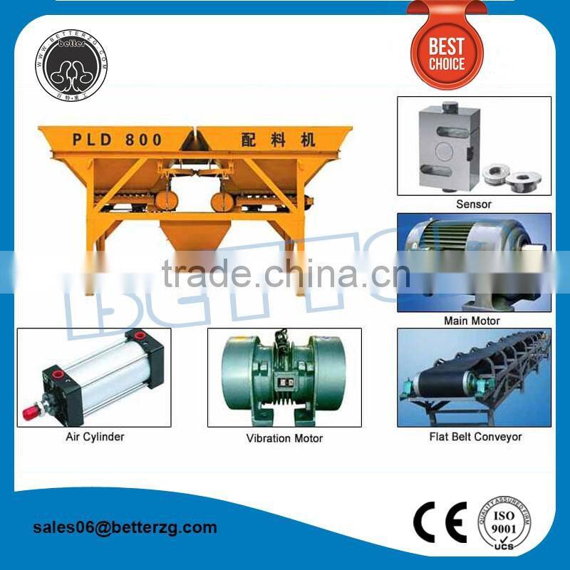 Waterproof concrete batching machine Affiliate with 2.4m hight concrete batch machine