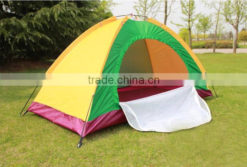 2016 new hot sale camping tent 3-4 person,automatic open tent,family tent