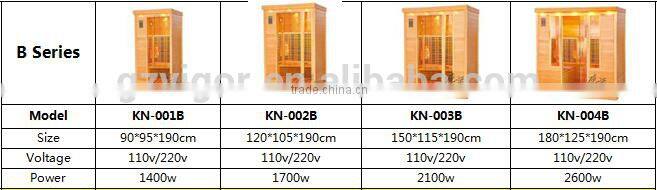 2 person infrared sauna room,far infrared tourmaline sauna room,russian sauna room ceramic sauna room