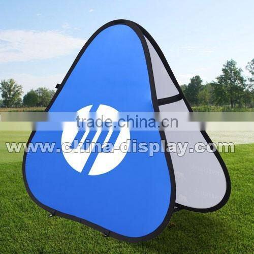 Outdoor advertising soccer pop up banner signs