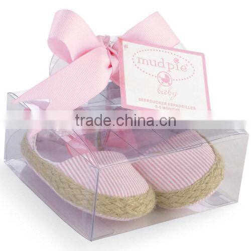 New style clear packing box for shoes custom made