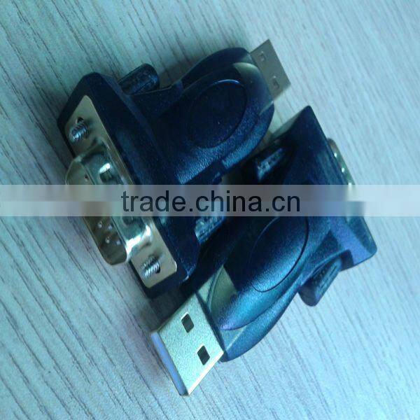 USb to RS232 male serial port adapter with IC PL2303 Compliant with USB 2.0 USB 1.0