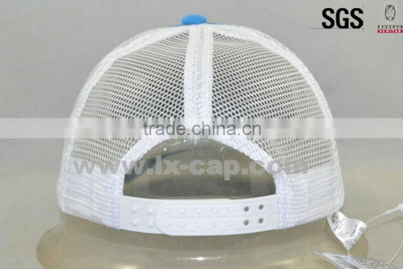 Embroidery patch trucker cap custom foam and mesh kids trucker cap