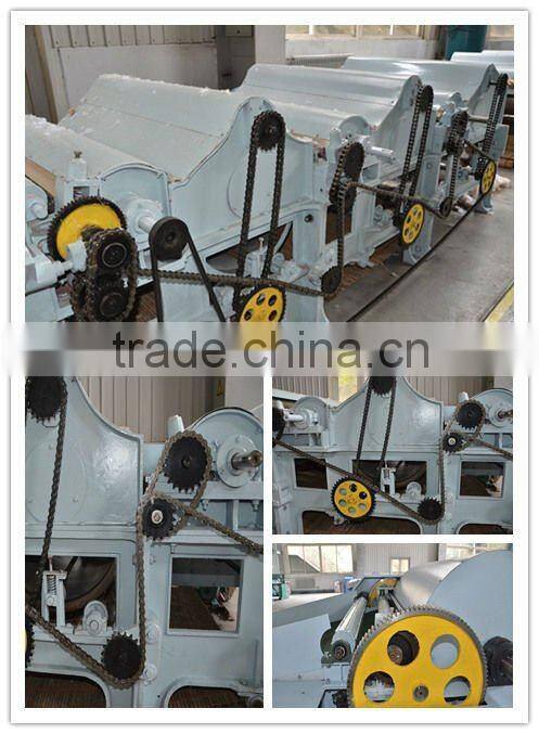 garnetting mahcine for textile waste