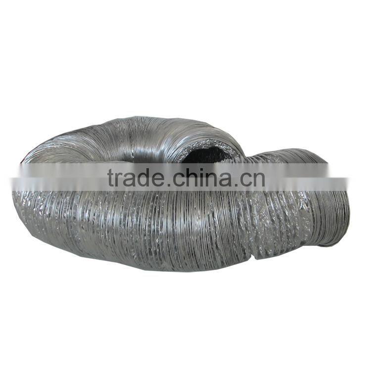 Insulated hydroponic aluminum ducting/insulated aluminum duct