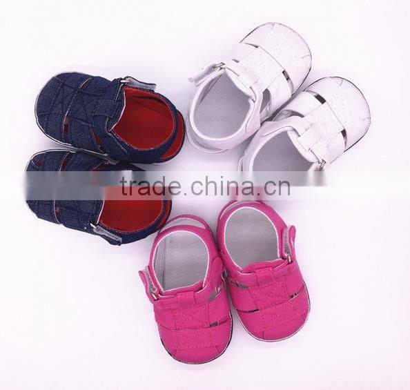 2016 exclusive new fashion design handmade baby boy sandals