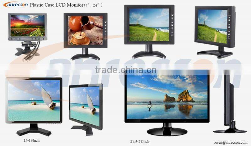 Full HD CCTV LED Monitor 21.5 4 quad cctv monitor