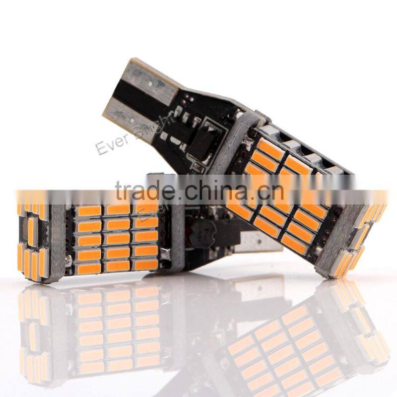 Best Selling Car Accessories T15 4014 45SMD Canbus ERROR FREE Turn Signal Reverse Back UP Light