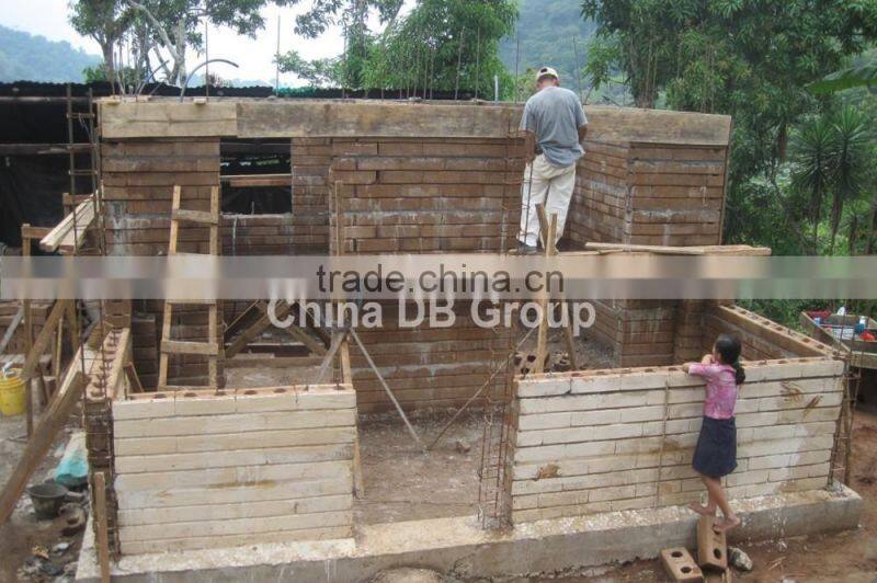 2016 popular low cost lego interlocking clay brick making machine for sale