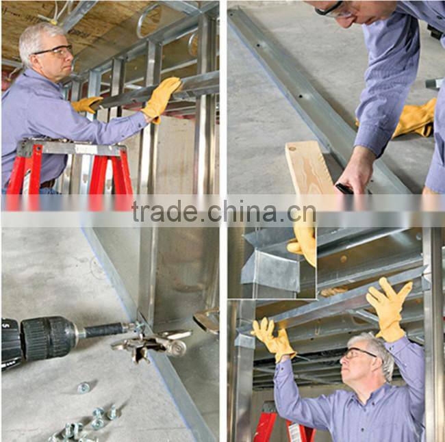 Factory price galvanzied light steel frame for partition AZ80g