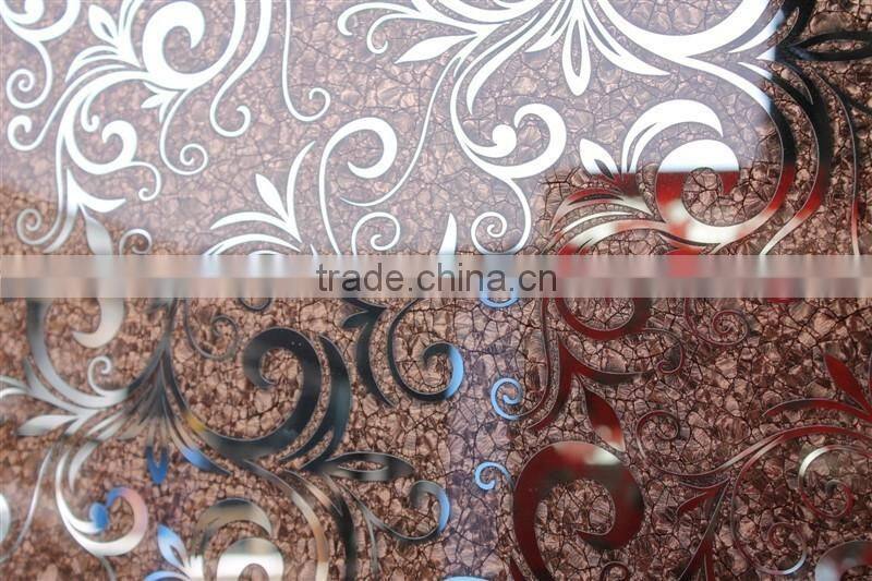 wholesales designed ice flower mirror glass