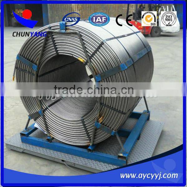 320g/m SiAl cored wire as inoculant for iron-casting from tianjin