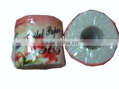 138g recycled toilet paper with paper wrapper