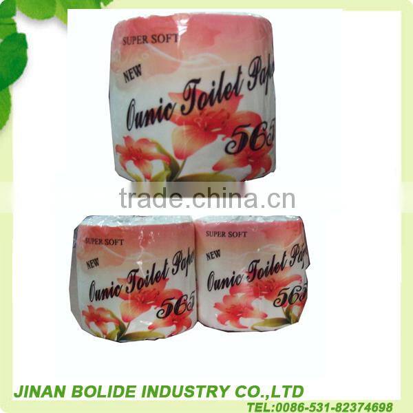 138g recycled toilet paper with paper wrapper